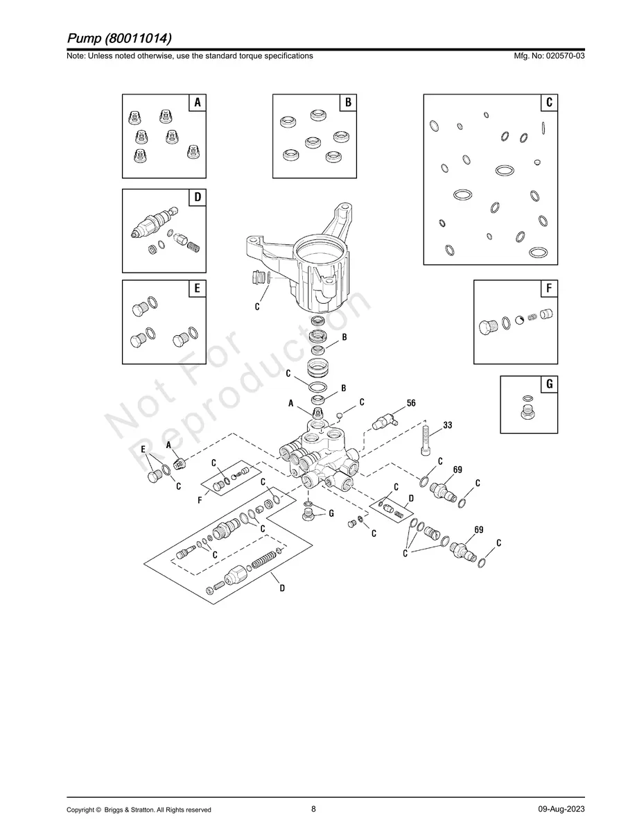 BRIGGS AND STRATTON, 020570-03, IPL.8